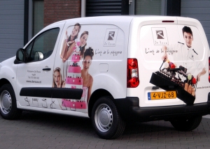 de rouw autobelettering