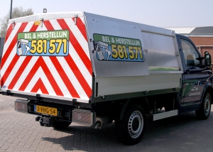 autobelettering gemeente