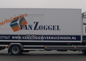 vrachtwagen belettering