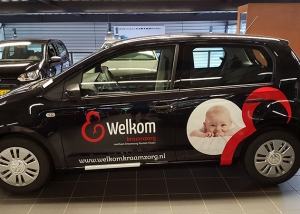 autobelettering fleetmarking welkom kraamzorg